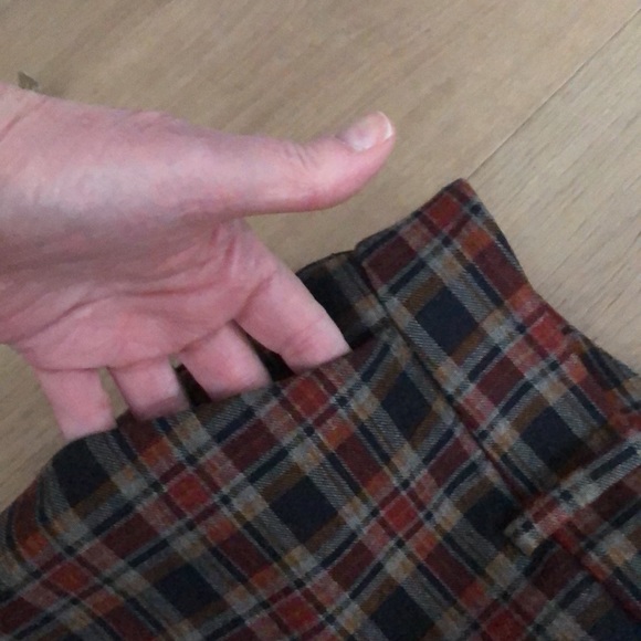 Straight leg plaid pants - Picture 5 of 8